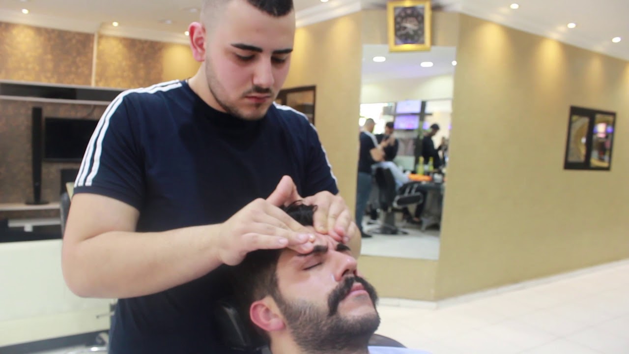 ASMR Turkish Barber Face,Head and Body Massage with Face Care 112 (22 Mins).