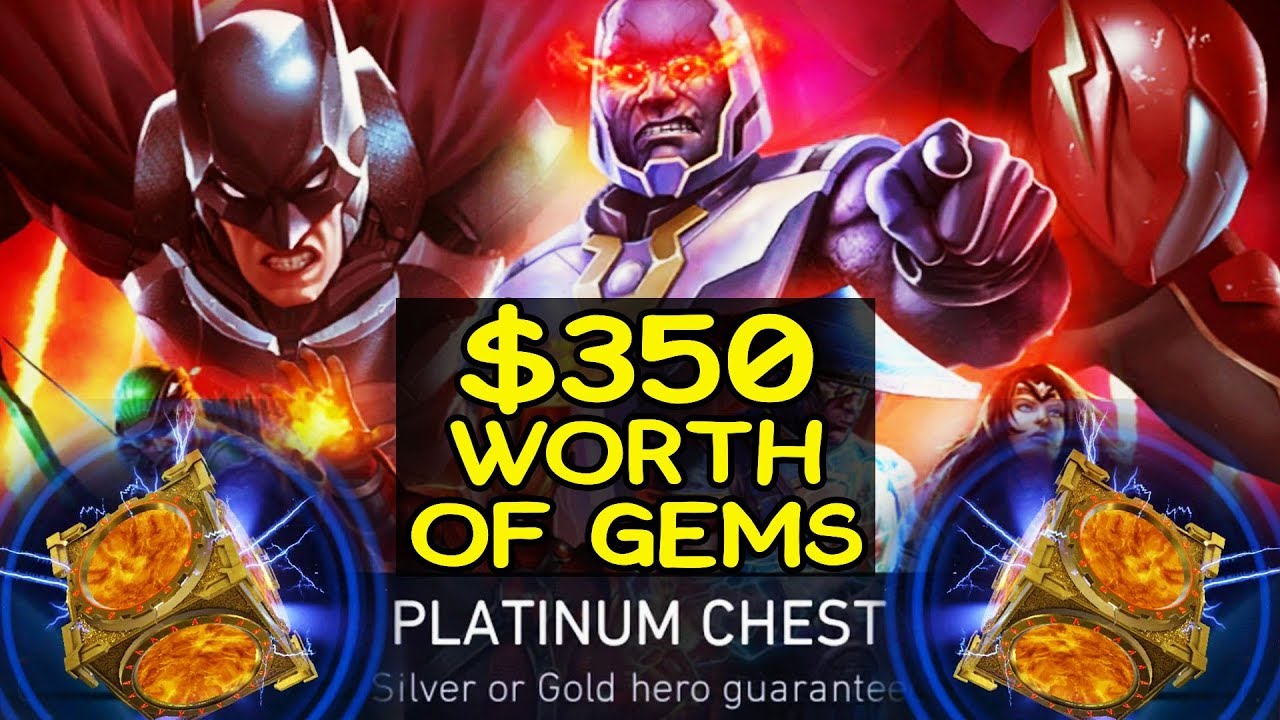 Injustice 2 Mobile. HUGE Platinum Chest Opening. Will I get Darkseid?