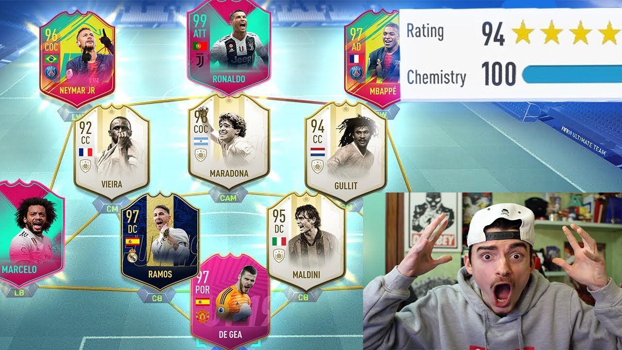 😱 6 ICON MOMENTS PRIME NEL DRAFT !!! 194 RATED FUT DRAFT CHALLENGE - FIFA 19 ULTIMATE TEAM ITA