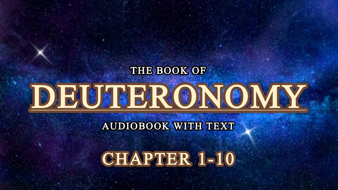The Book of Deuteronomy Audiobook Chapter 1-10 • Audio Bible with Text • Holy Bible Audio