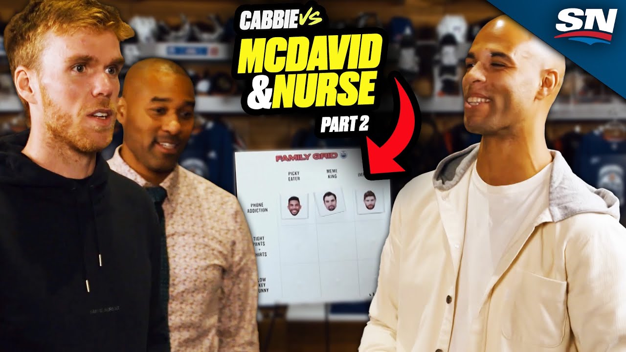How Well Do Connor McDavid & Darnell Nurse Know Their Oilers Teammates? | Cabbie Vs