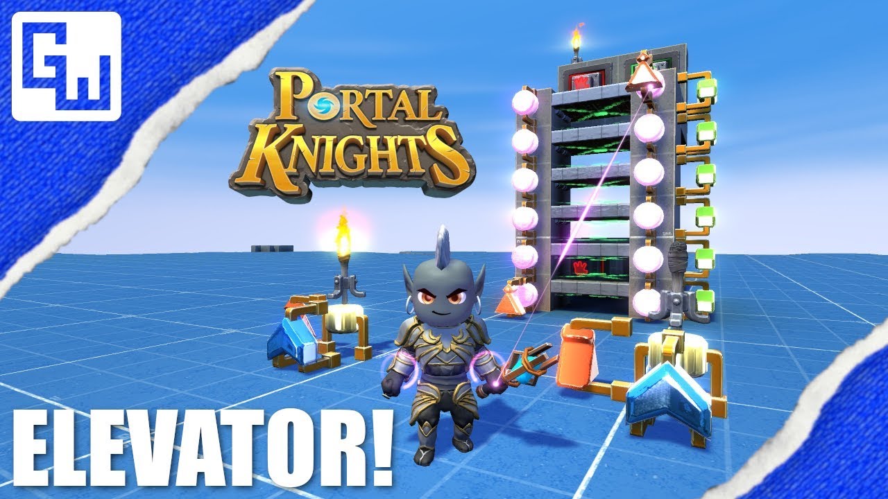 ELEVATOR TUTORIAL - ELVES ROGUES, RIFTS! - Portal Knights 1.6.1