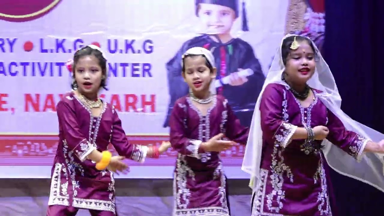 Kashmir se kanya kumari dance performance by Ukg girls.....