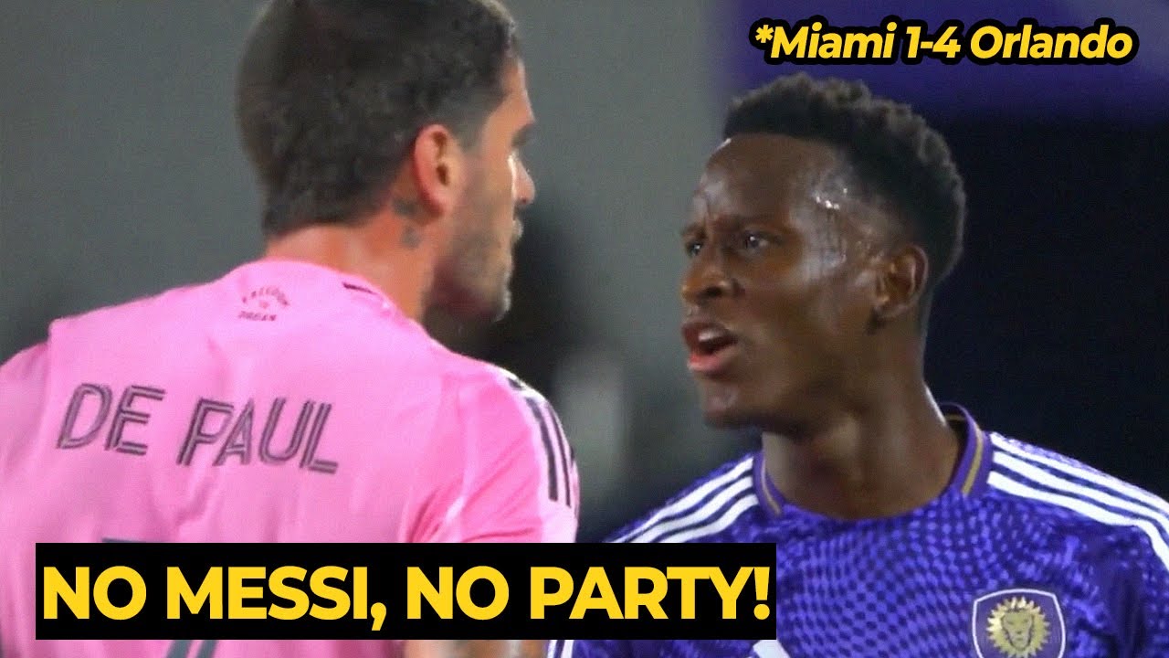De Paul stracił kontrolę, gdy Inter Miami przegrał z Orlando City | Wiadomości piłkarskie dzisiaj