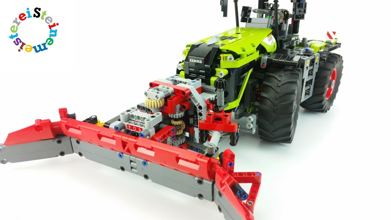 LEGO® Technic 42054 B Modell Claas Xerion 5000 Track VC Schiebeschild Review +