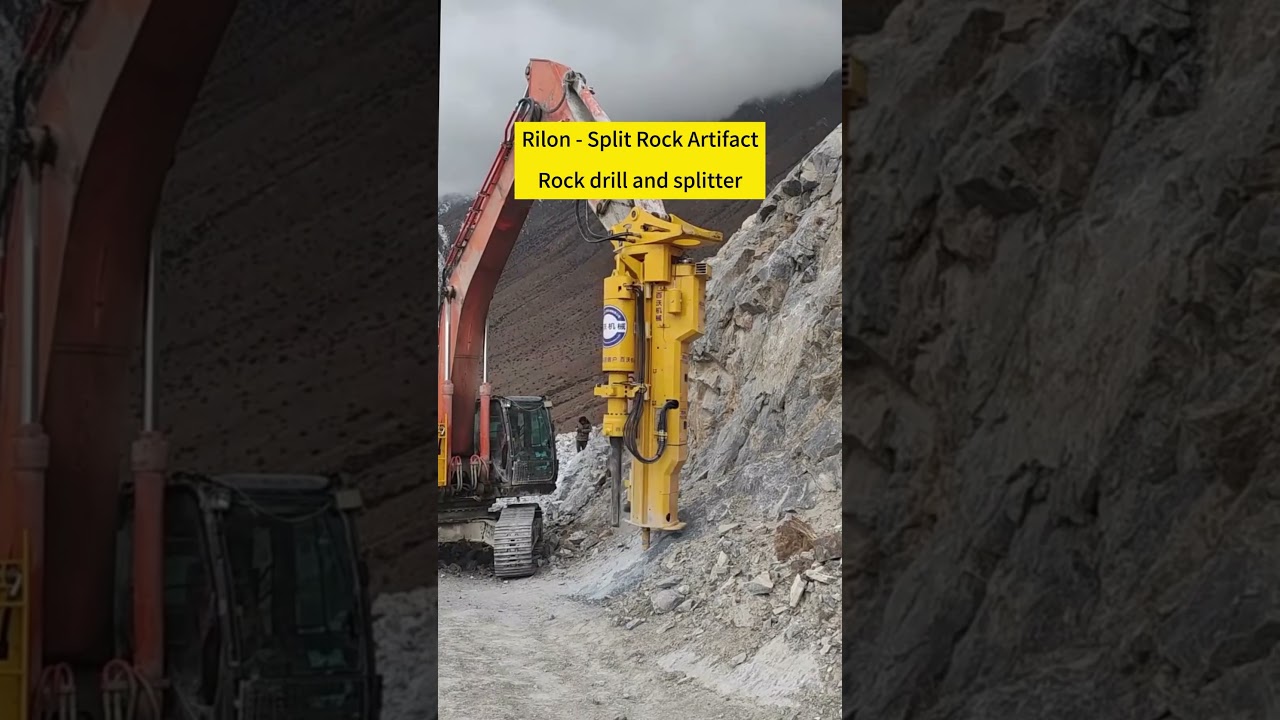 Rilon brand rock drill and splitter