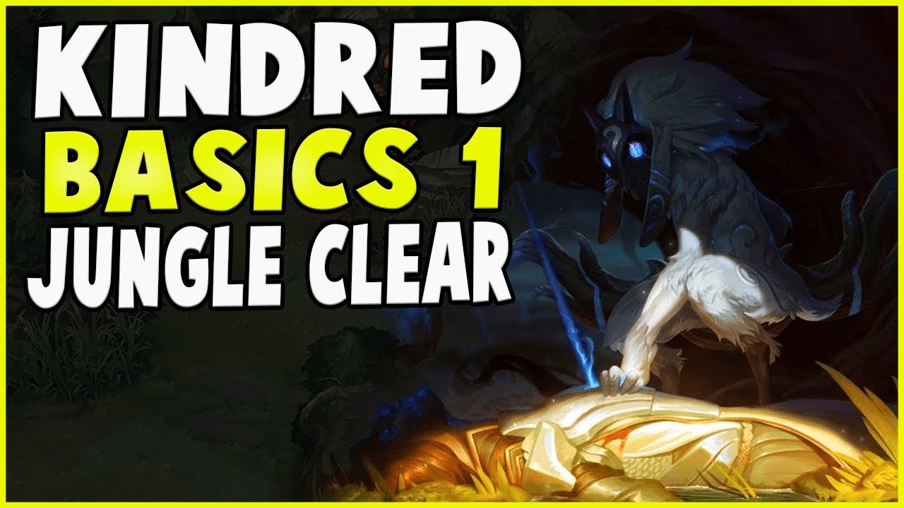 Kindred Beginner Tips #1 Basic Jungle Kiting and Clear - League Of Legends