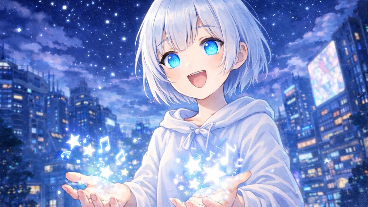 【AI×music】 星降る再生 / anonymous voice