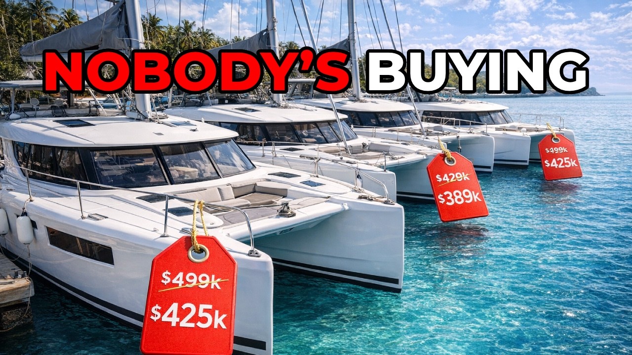 The Caribbean Catamaran Market Is Breaking Down - Prices Are FALLING
