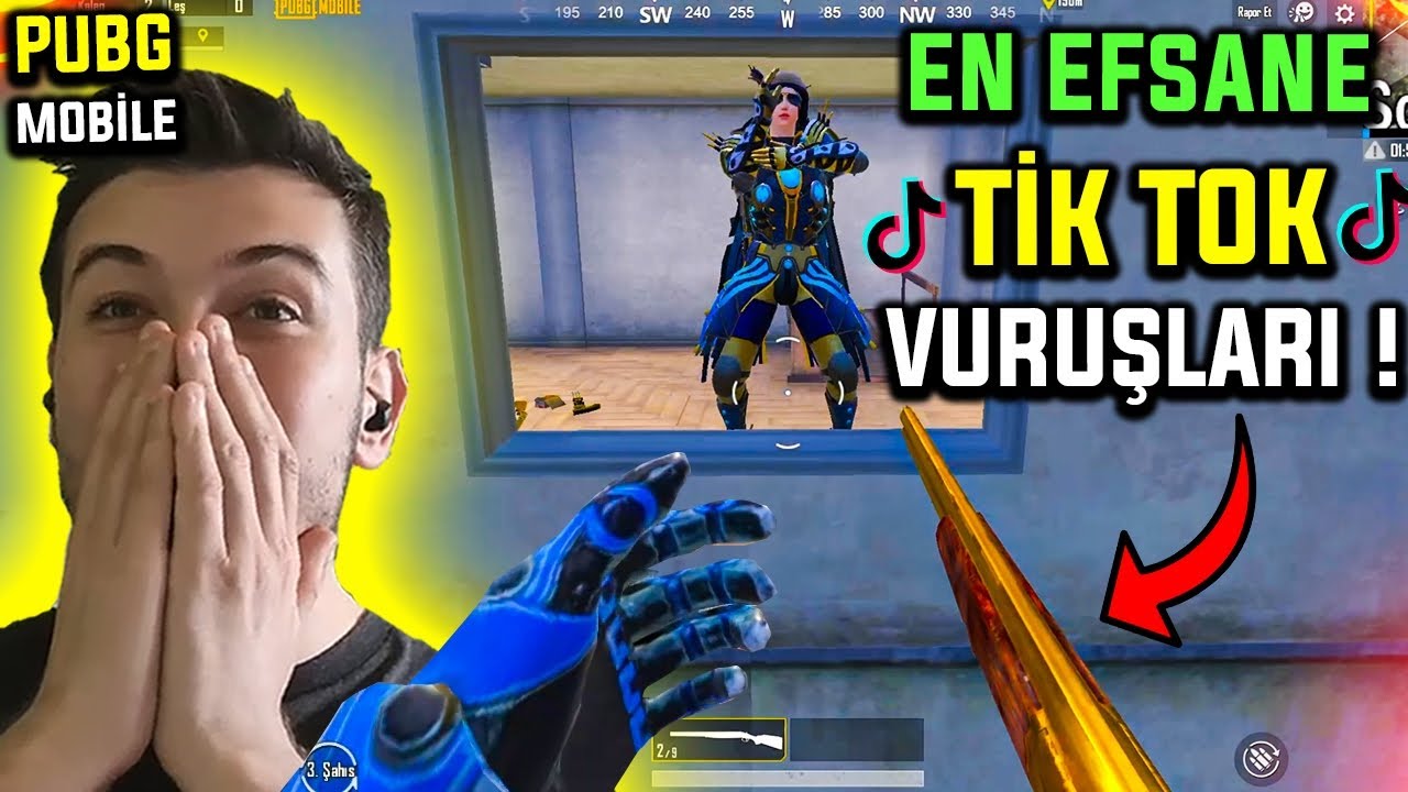 Dünyanın En Efsane Pubg Mobile Tik Tok Vuruşları- PUBG Mobile