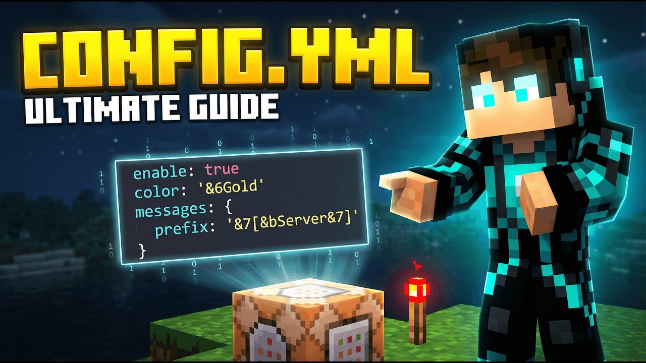 Полное руководство по Config.yml: улучшите свои плагины Minecraft уже сегодня!