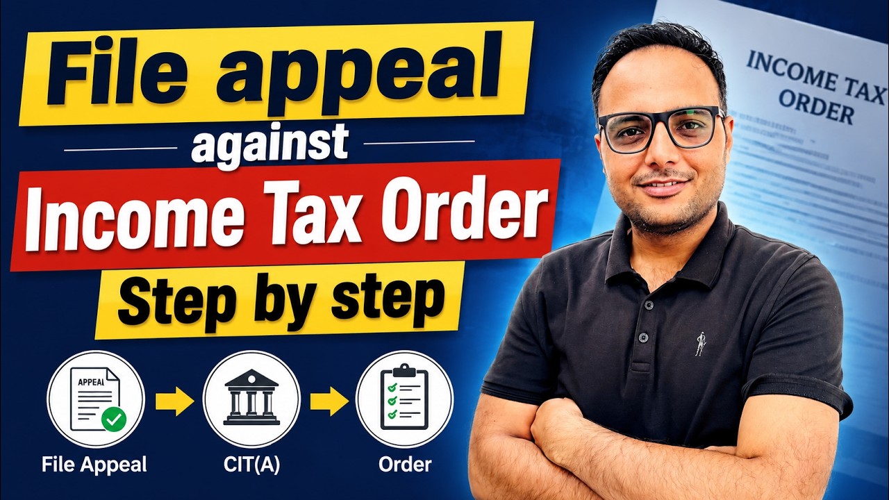 How to file appeal in Income Tax