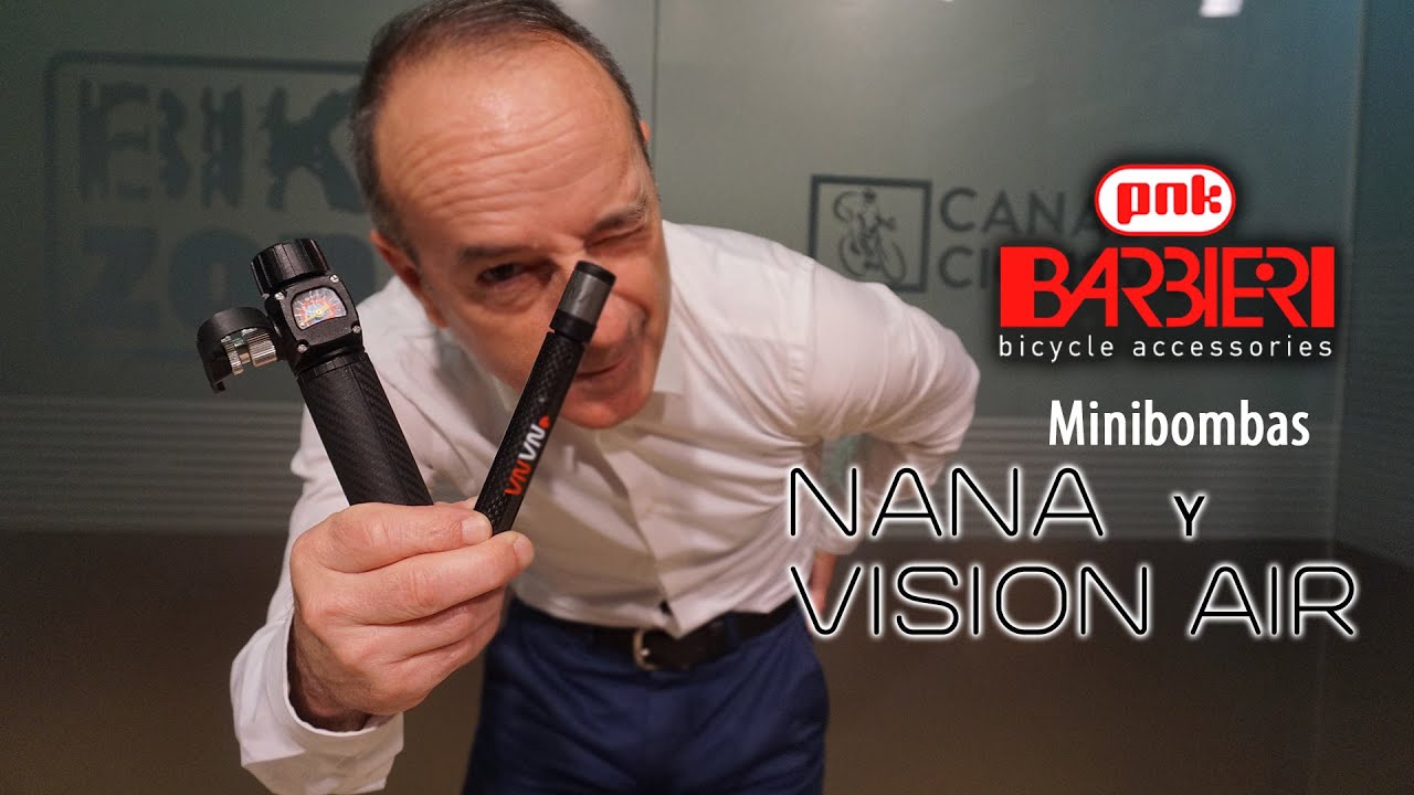 Las minibombas para bicicletas más minimalistas: Barbieri Nana y Barbieri Vision Air