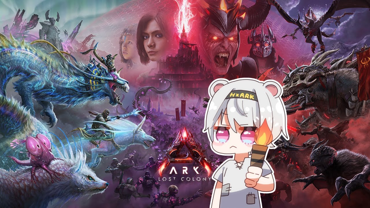 【ARK/ASA】day3ロストコロニー【朔空すばる/#vtuber】