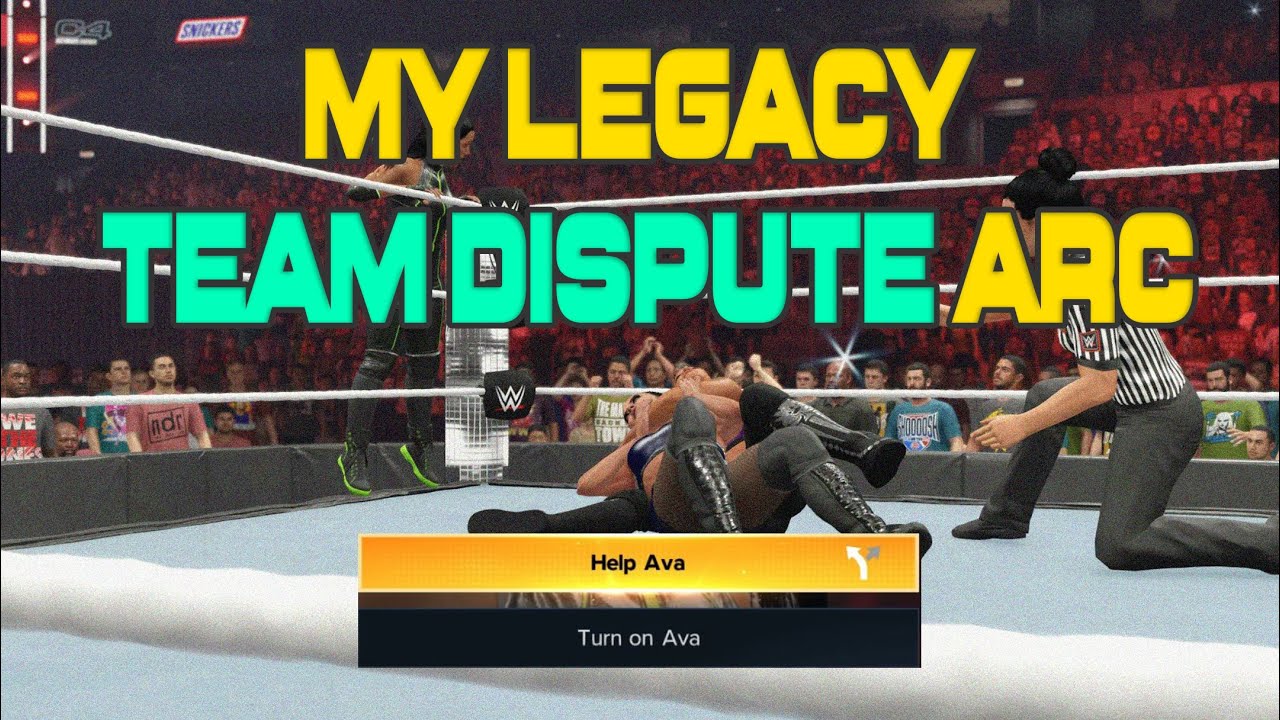 What happens when you help AVA - WWE 2K23 My Legacy Dispute ARC