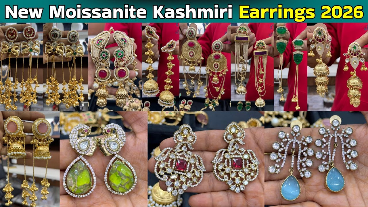 Latest Long Kashmiri Jhumka Collection 2026 | Kashmiri Earrings Wholesale Jaipur | Smart Bhaiji