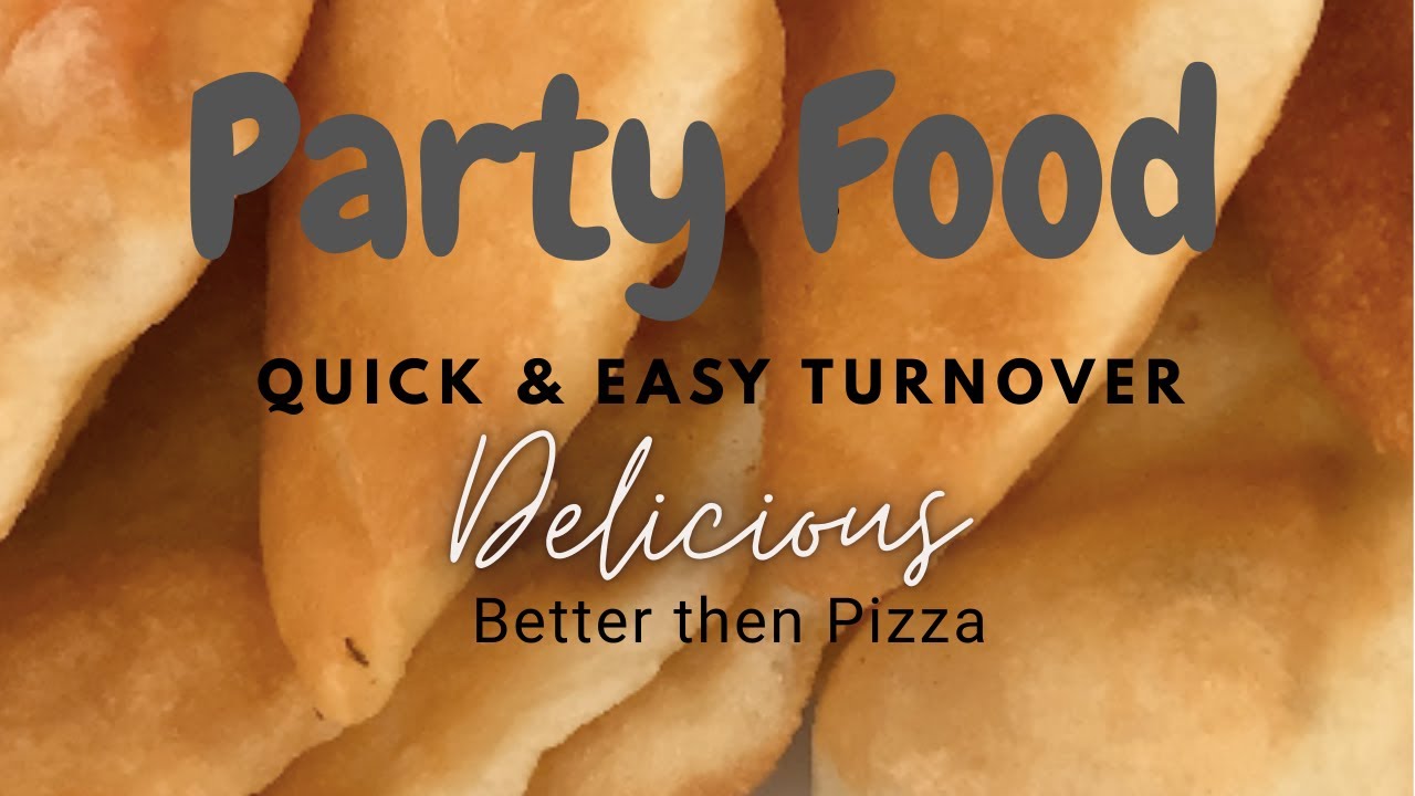 Panzerotti (Turnovers) | Crispy Fried Calzone with Cheese & Tomato finger food perfect for parties