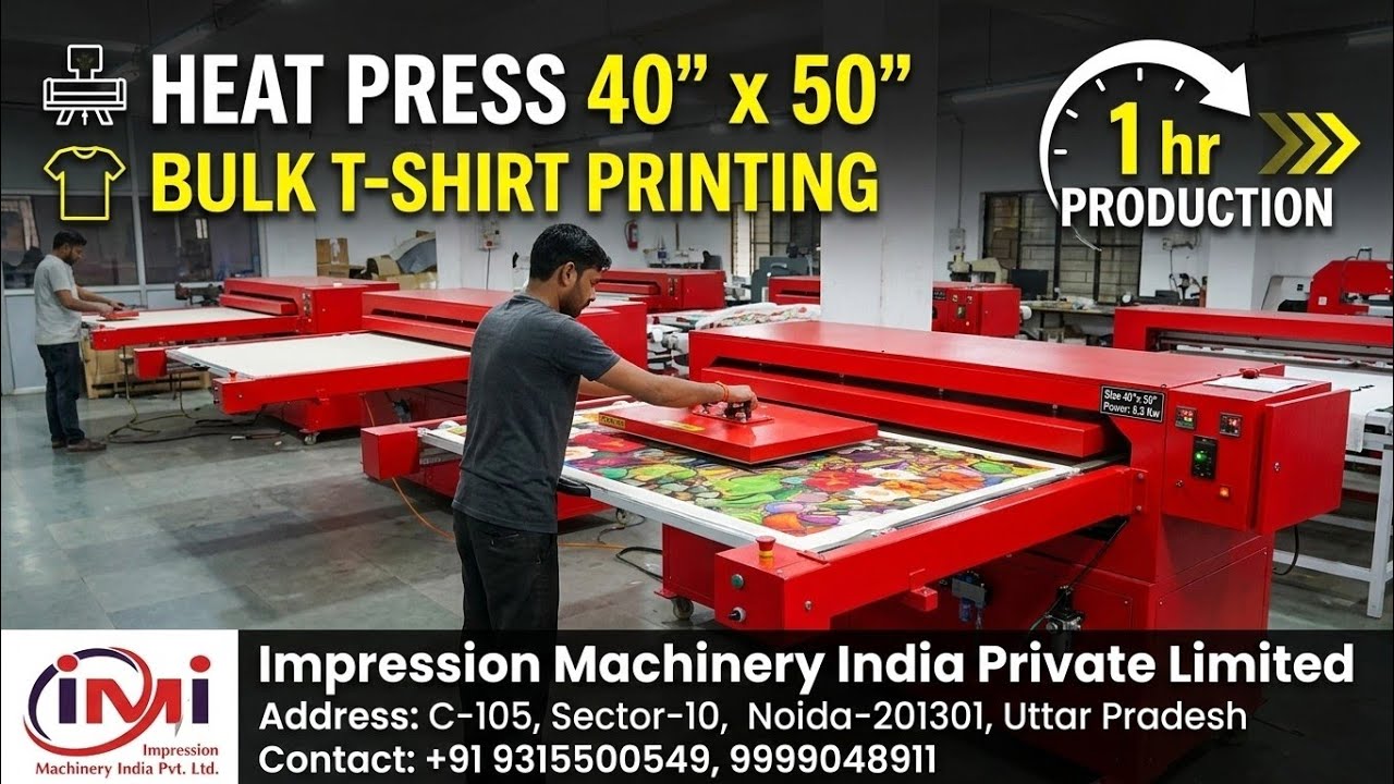 Full Tshirt Sublimation Printing Machine Manufacturer 