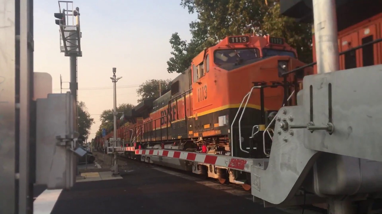 AWESOME TRAIN!!!!! BNSF H-BARPAS with a FURX GP38-2 and two H1 C44-9Ws!!!!