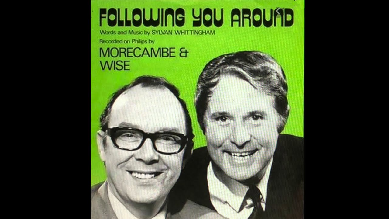 FOLLOWING YOU AROUND   Eric and Ernie in The Studio 1970 - Sylvan Whittingham Mason