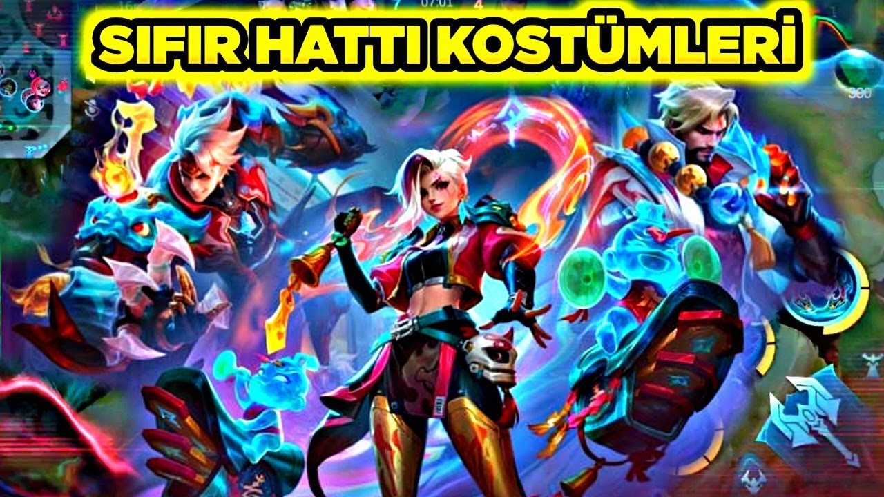 YENİ SIFIR HATTI KOST&Uuml;M&Uuml;N&Uuml; BEDAVAYA ALDIM MUHTEŞEM YENİ KOST&Uuml;MLER İxia Roger X-borg Mobile Legends