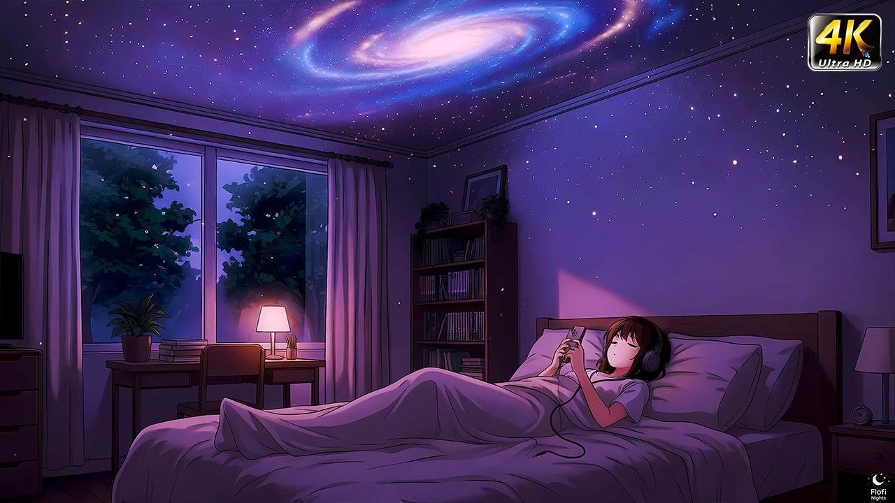 Lofi Under the Stars 🌙 Relaxing Music for Sleep, Study & Relaxation