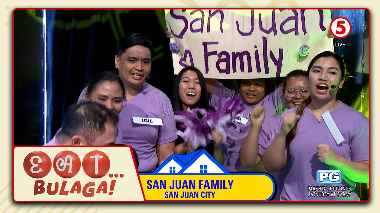 EAT BULAGA | San Juan, Avenido at Laurente Families sa 