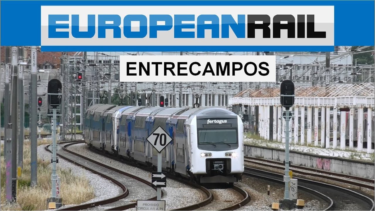 Fertagus Suburbano Novo 3500 & CP Lisboa 3500 & 2300 Trains - Entrecampos Lisboa