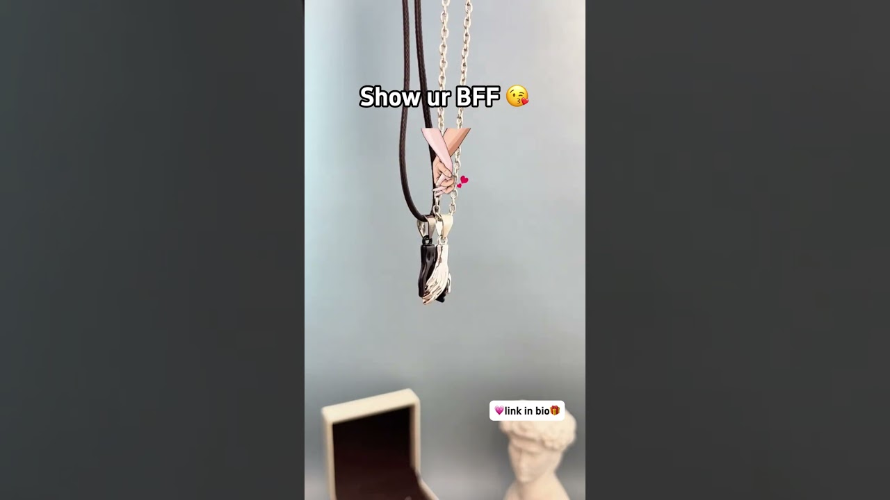 Link in Bio!🥰 BFF Necklace, Friendship Necklaces, Best Friend Necklaces, Gift for Best Friend