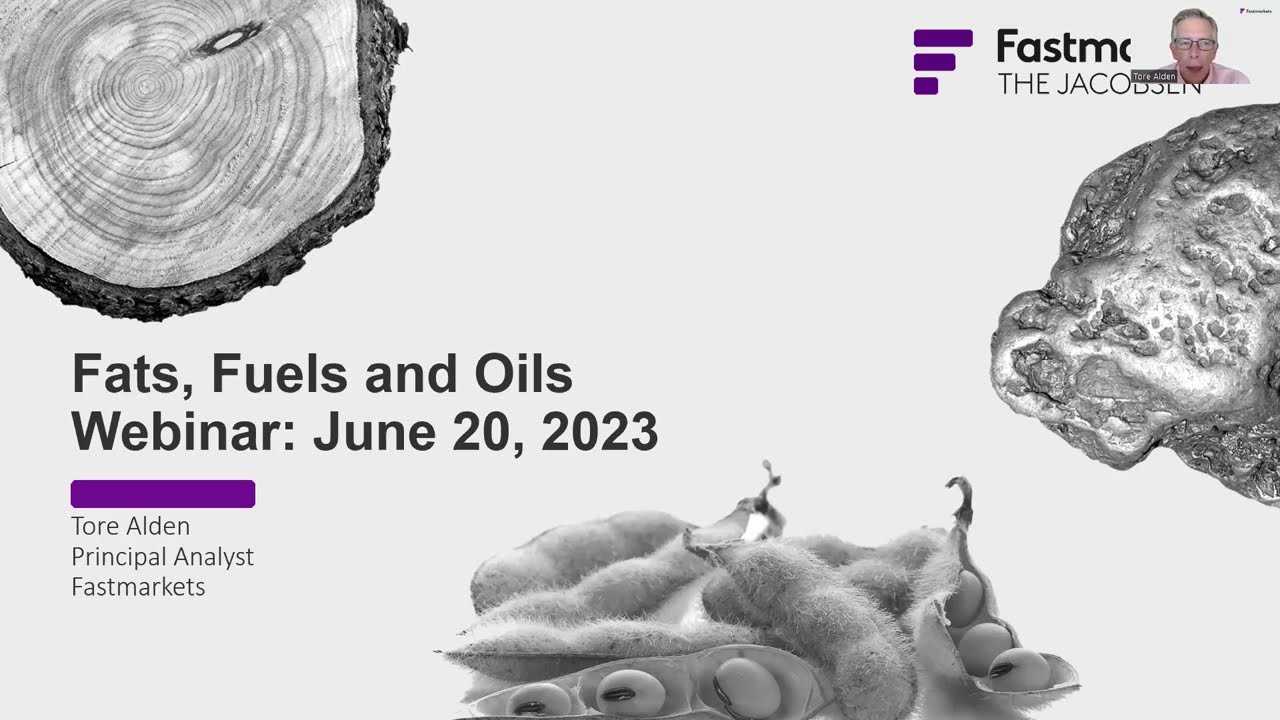 Fats, Fuels, and Oils Webinar: June 20, 2023