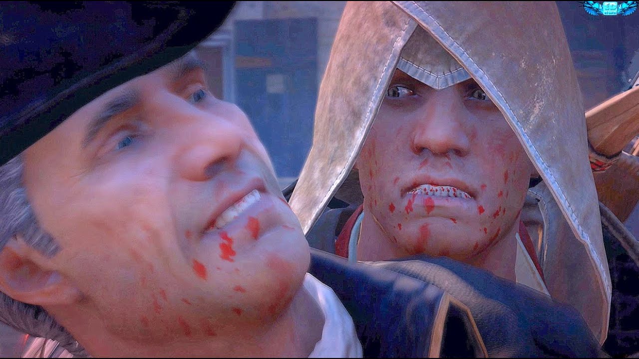 Assassin's Creed 3 Remastered Ep 34 Connor Kills Haytham Sequence 11 100% Sync