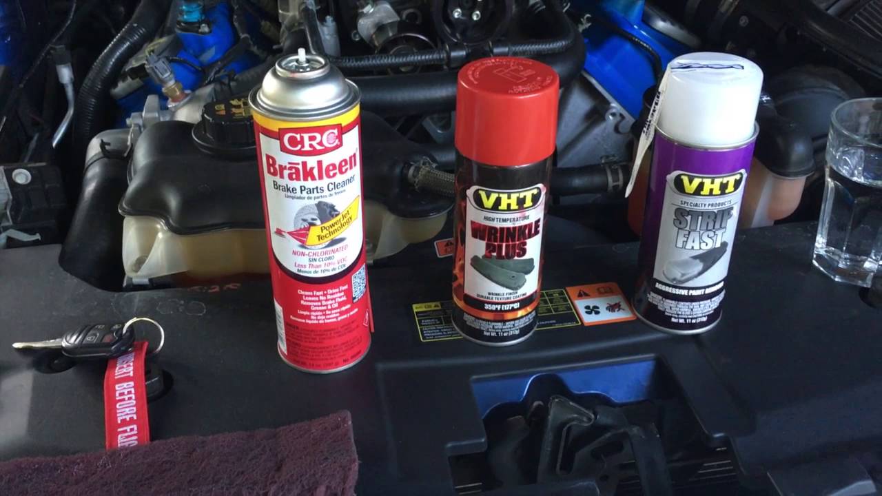 How I Paint Valve Covers