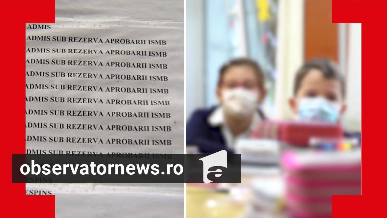 Admitere cu scandal la Colegiul German din Bucureşti