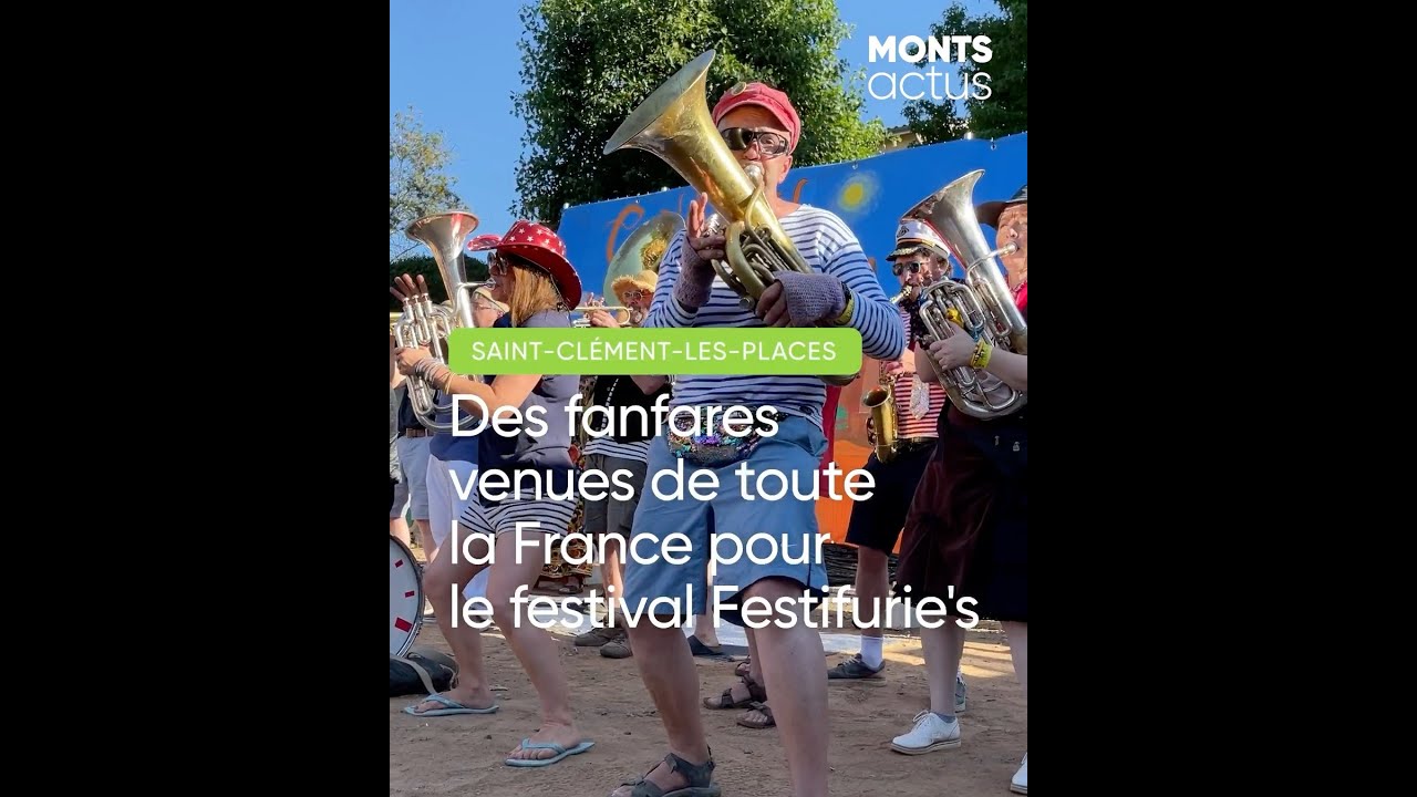 🎺 SAINT-CLÉMENT-LES-PLACES - Des fanfares venues de toute la France pour le festival Festifurie's