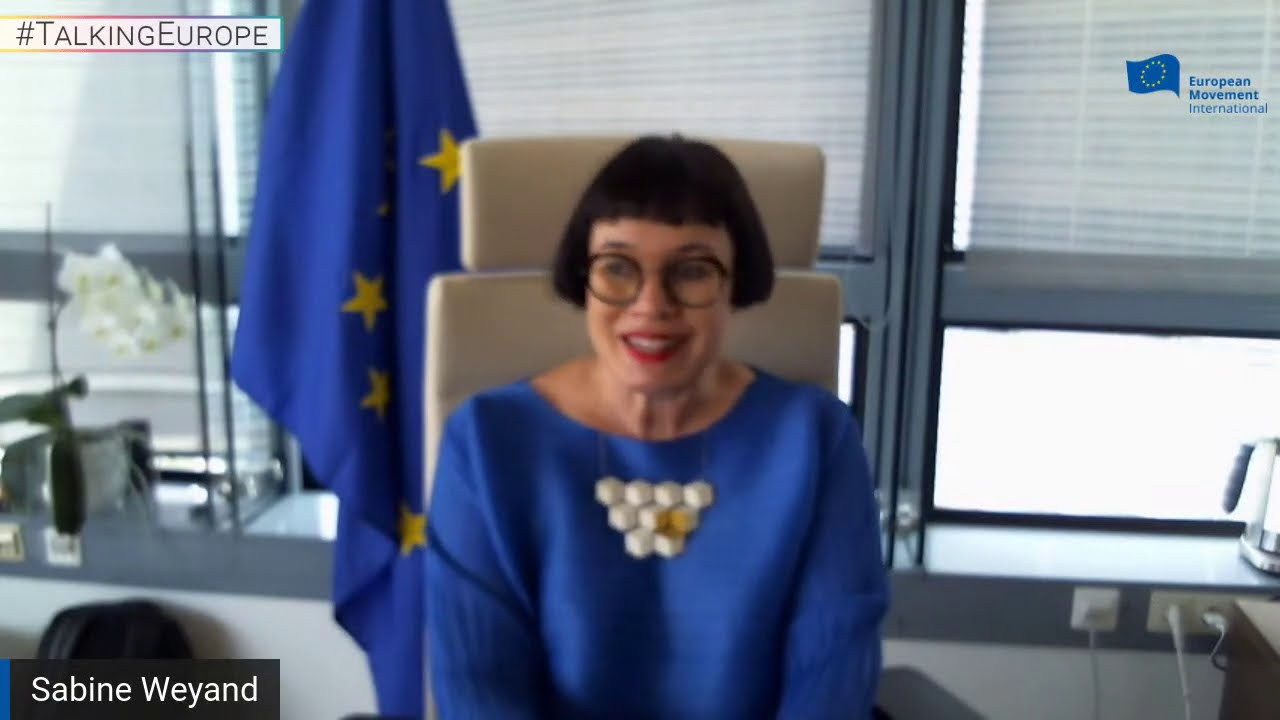 Talking Europe with Sabine Weyand, Director General of DG Trade