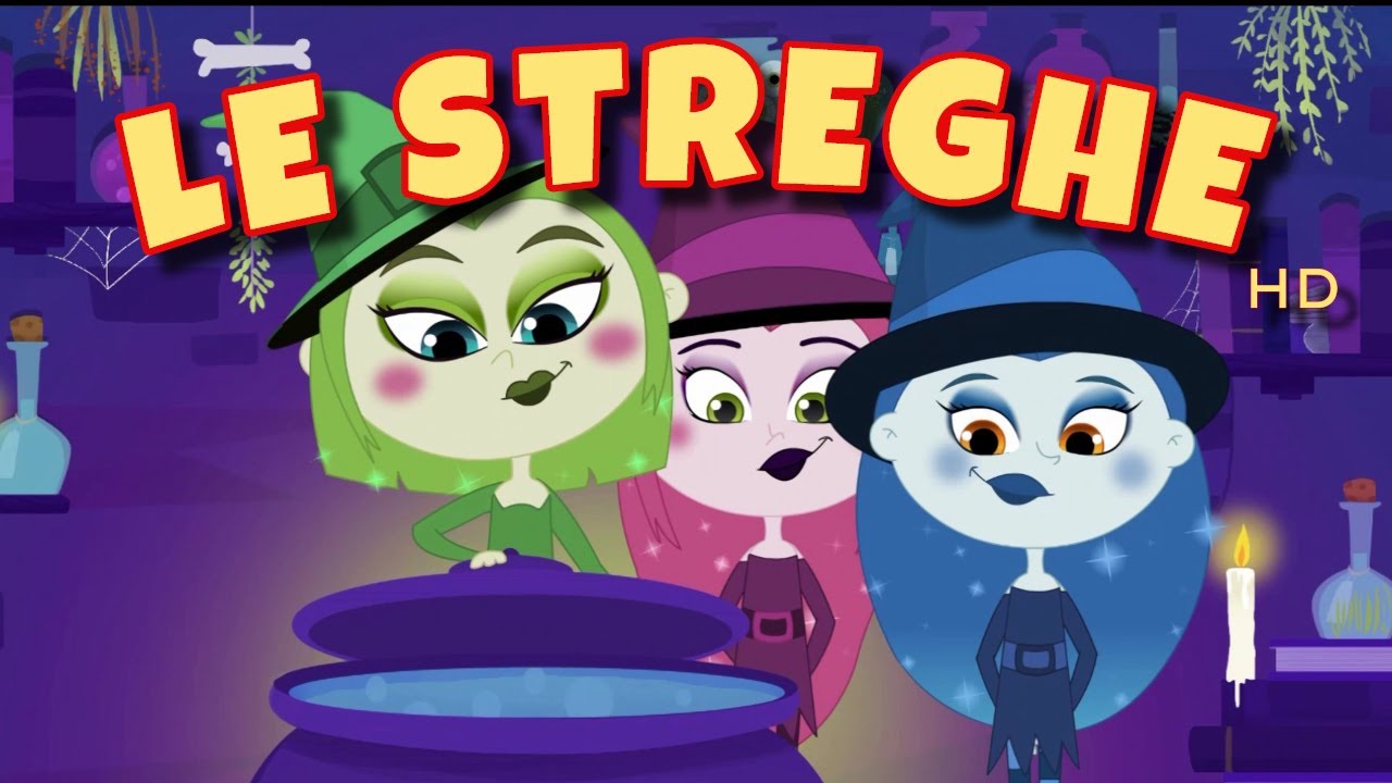 LE STREGHE  - Elisa Pooli - VERSIONE HD - Canzoni per bambini