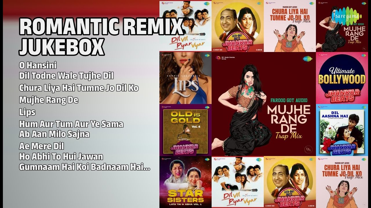 2024 रोमांटिक रीमिक्स ज्यूकबॉक्स | DJ Harshit Shah Songs | O Hansini | Dil Todne Wale Tujhe Dil