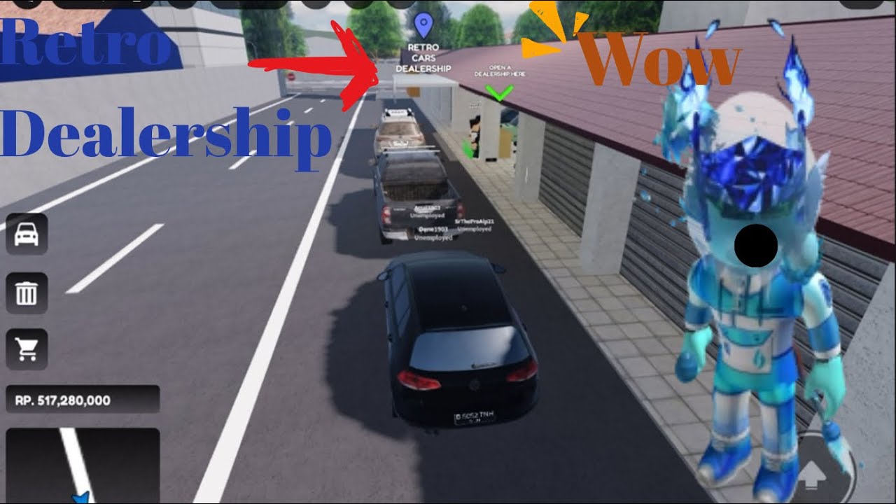 How to get to the Retro Dealership in CDID | Car Driving Indonesia |