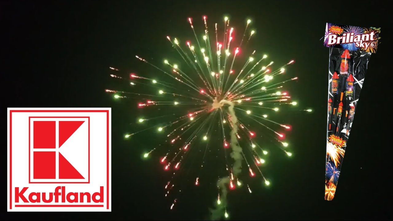 FAJERWERKI ZA 50 ZŁ Z KAUFLANDU 💥Rakiety Briliant Sky 6 Hestia | Market Kaufland Sylwester 2025/2026