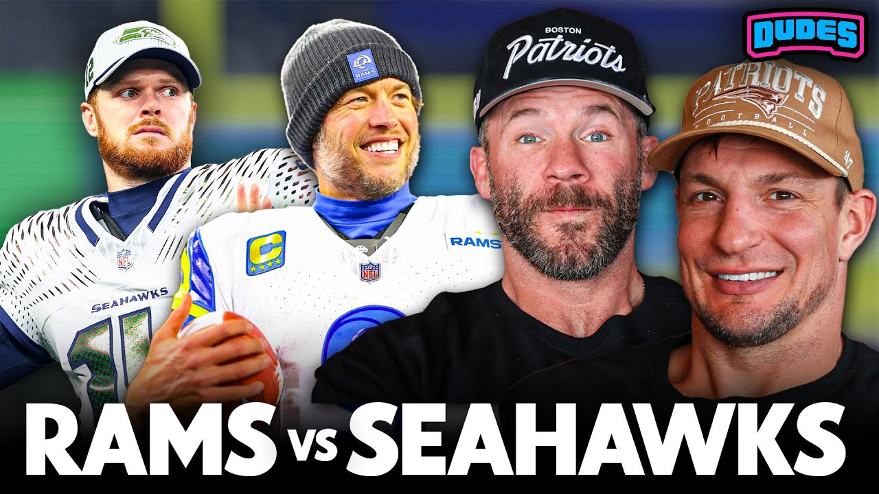 Gronk and Julian Edelman Preview Rams vs Seahawks