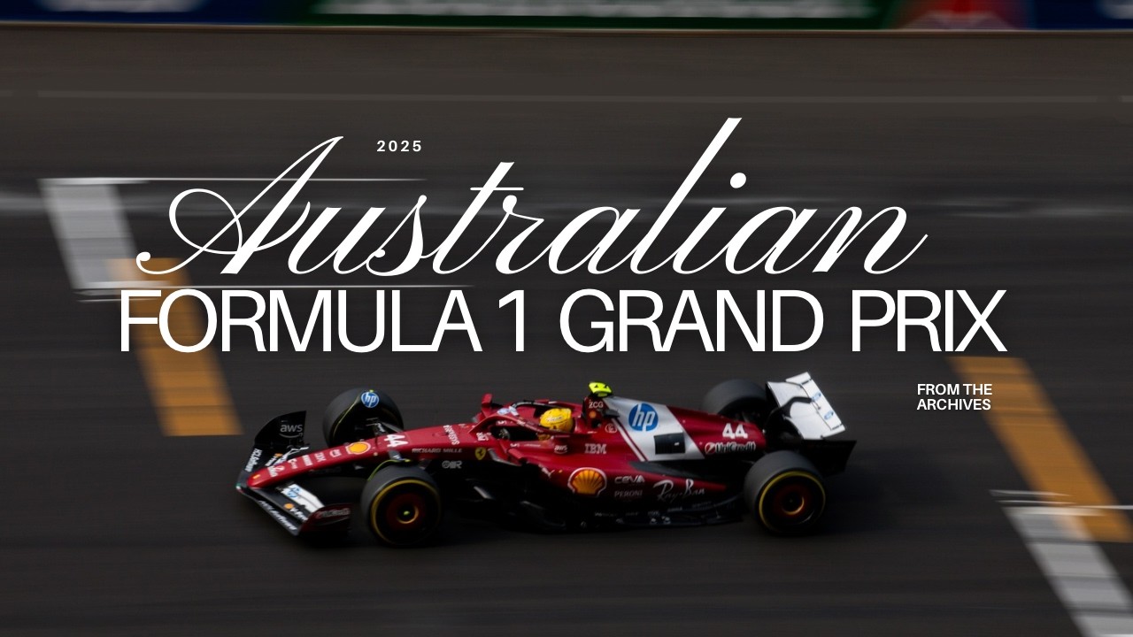 From the Archives: Honeymoon pt 1.5 - 2025 Australian Formula 1 Grand Prix