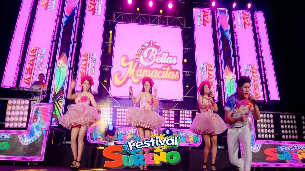 BELLAS MAMACITAS  el camar&oacute;n / paga la cuenta  ♫ Festival Sure&ntilde;o 4K 2025