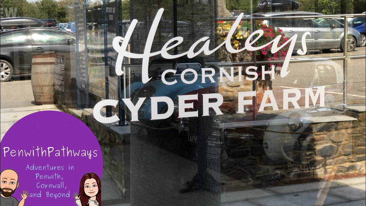 We do a quick visit to Healeys Cornish Cyder Farm and have a Cream Tea