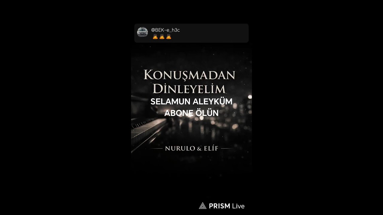 Прямая трансляция NURULLO & ELIF