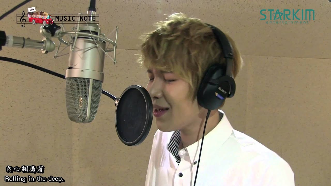 2013-07-23 Led apple Music Note #28/50►Adele - Rolling in the deep [繁中+Eng]