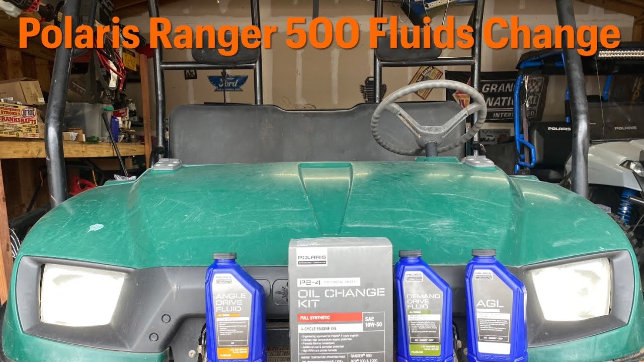 Polaris Ranger 500 Replacing all fluids
