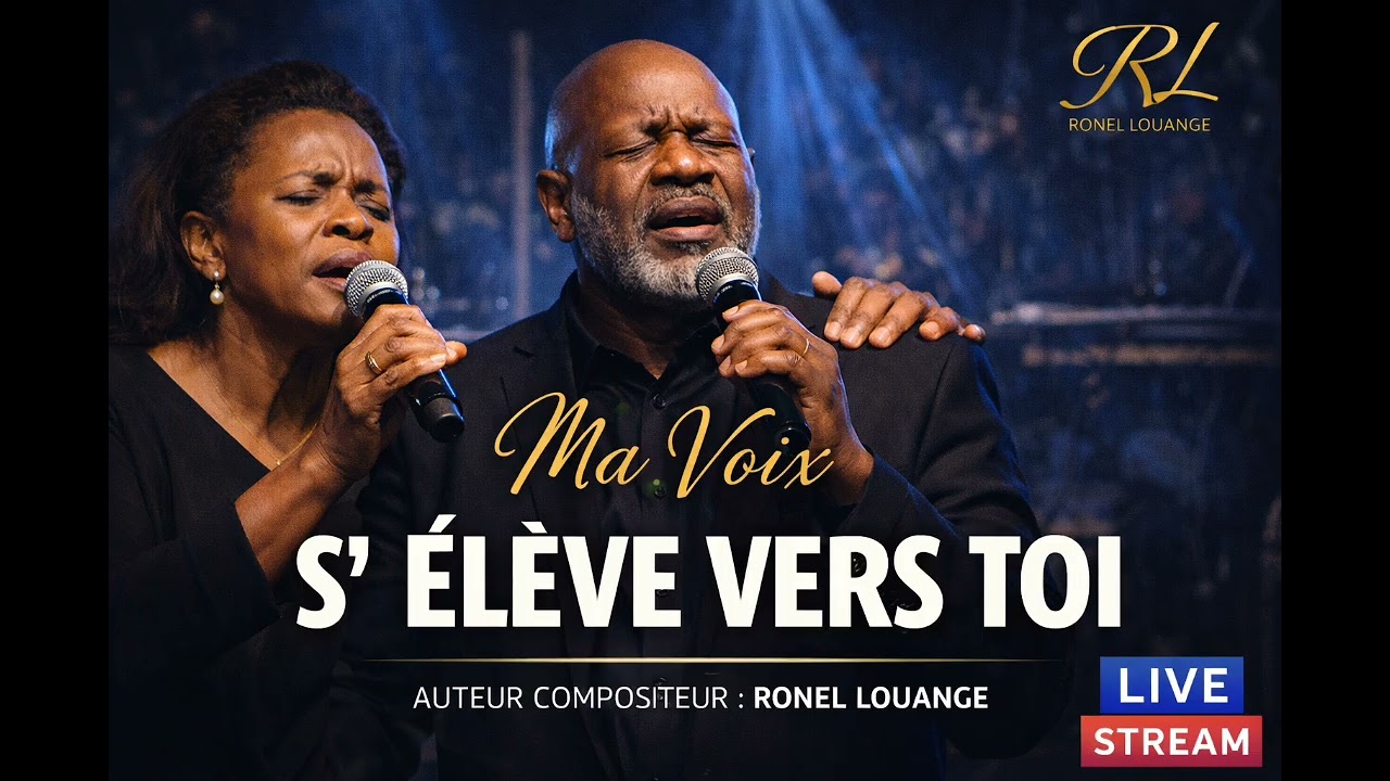 Ma Voix S’élève vers Toi  / Chanson de prière touchante  #Louange #Foi #RonelLouange #Prière