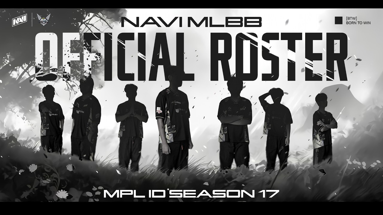 NAVI MLBB OFFICIAL ROSTER FOR MPL ID SEASON 17 #mpl