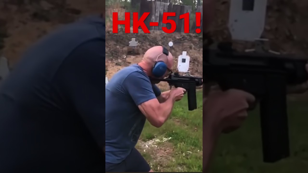 Letting loose with the HK-51 29 rounds of 7.62x51 fun!
