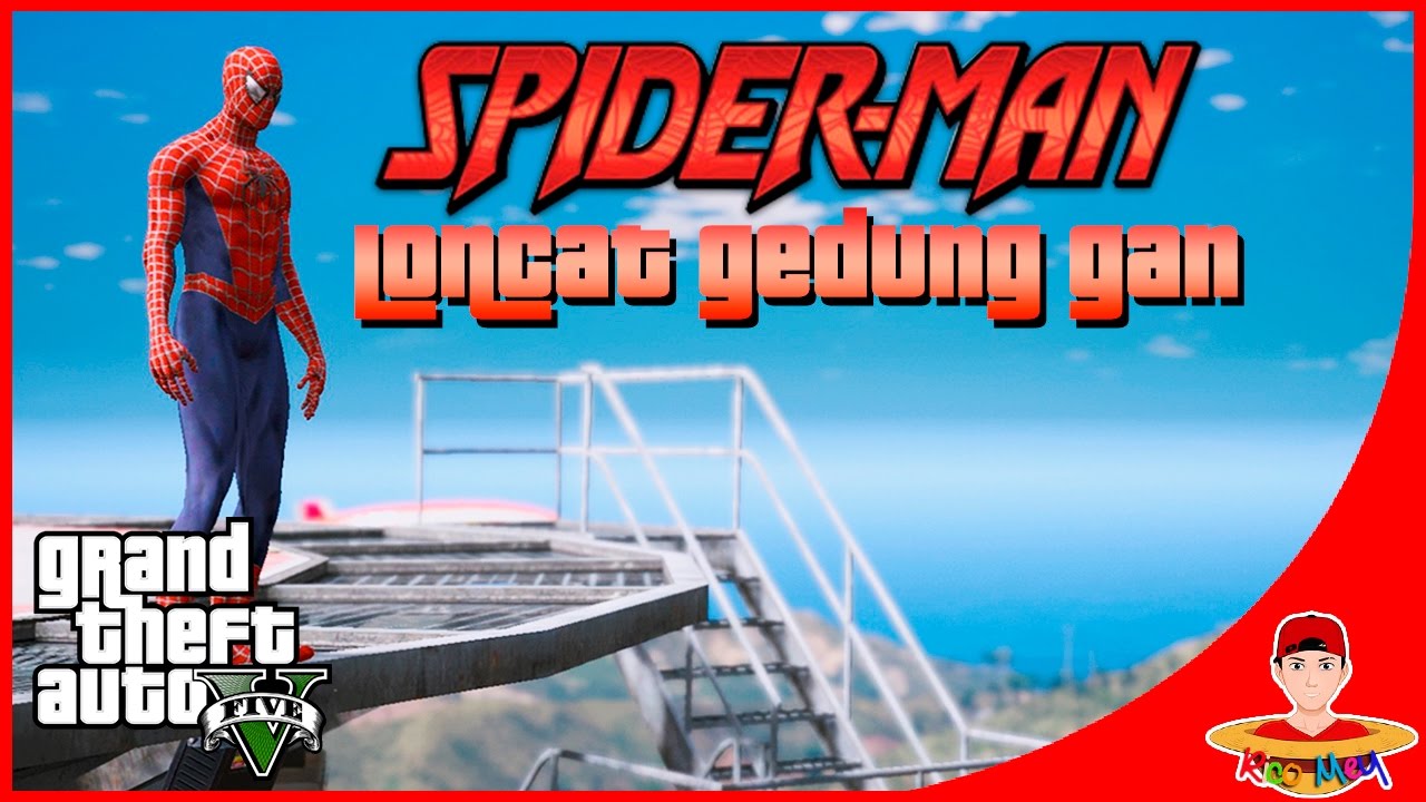 GTA V MOD (9) - Spiderman Edan 😂😂